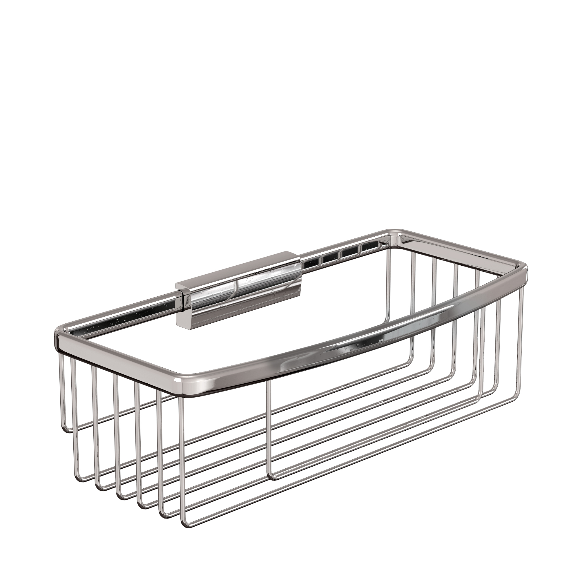 Large deep rectangular wire basket